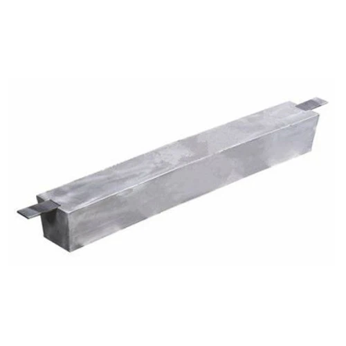 Opgemonteerde aluminium slanke anode
